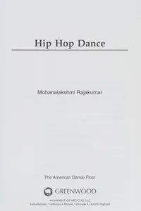 Hip hop dance