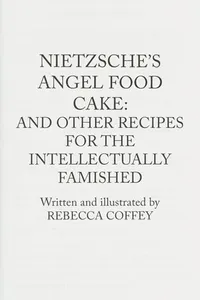 Nietzsche's angel food cake