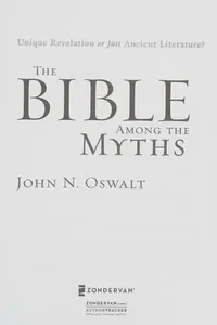 The Bible among other myths