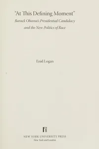 "At this defining moment"