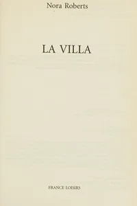 Capa de La villa por Nora Roberts