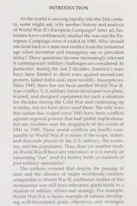 The European Campaign