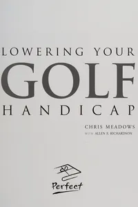 Lowering your golf handicap