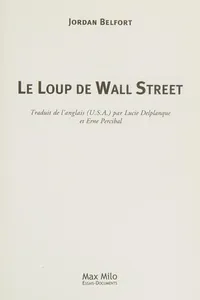 Le loup de Wall Street