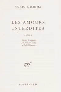 Les amours interdites