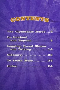The clydesdale horse