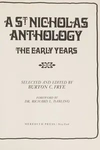 A St. Nicholas anthology