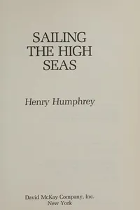 Sailing the high seas