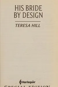 Cover of His bride by design