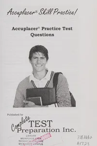 Accuplacer skill practice!