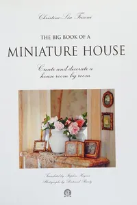 The big book of a miniature house