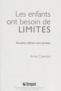 Les enfants ont besoin de limites