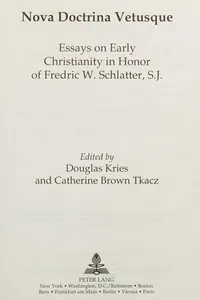 Nova doctrina vetusque