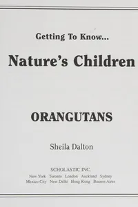 Capa de Orangutans