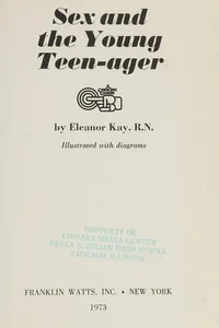 Sex and the young teenager
