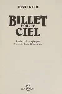 Billet pour le ciel