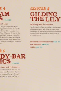 Hand-crafted candy bars