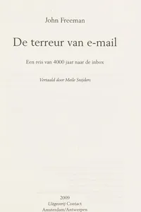 De terreur van e-mail