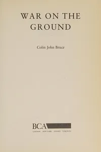 War on the Ground (History & Politics)