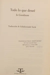 Todo lo que deseé