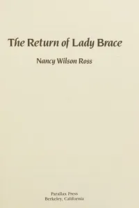 The return of Lady Brace