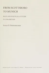 From Scottsboro to Munich