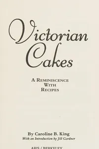 Victorian cakes
