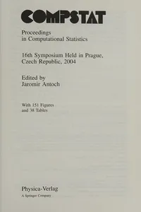 Compstat. Proceedings in computational statistics. 2004
