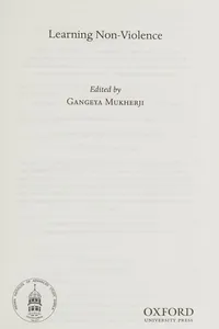 Learning Non-Violence