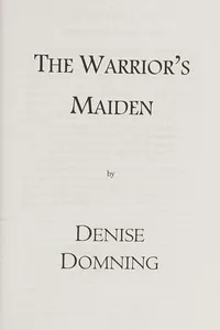 The warrior's maiden