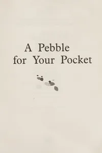 A pebble for your pocket