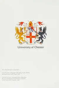 The University of Chester 1839-2015