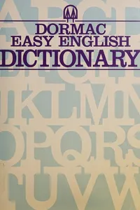 Dormac easy English dictionary