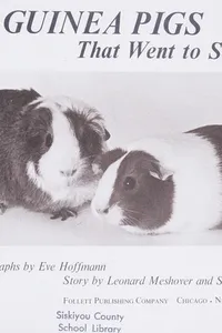 The guinea pigs that went to school