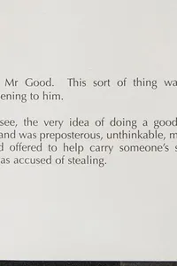 Mr. Good