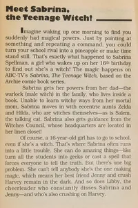 Sabrina behind the scenes