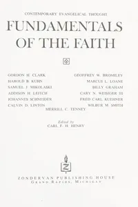 Fundamentals of the faith