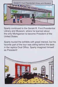 Sparty's journey through the Great Lakes State