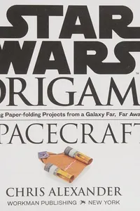 Star Wars origami spacecraft