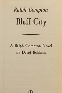 Cover of Bluff city by David Robbins