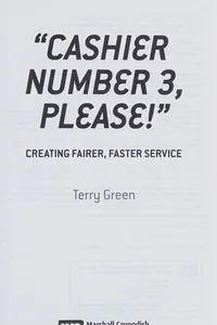 "Cashier number 3 please"