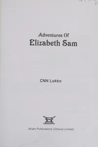 Adventures of Elizabeth Sam
