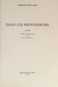 Dans les profondeurs