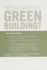 USGBC LEED Green Associate Study Guide