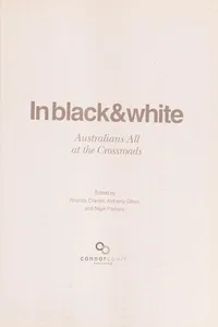 In black & white