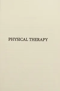 Physical Therapy