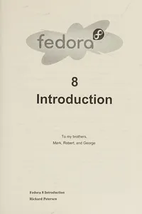 Fedora 8 introduction