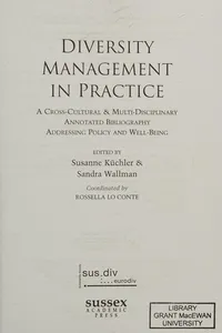 Diversity Management in Practice
