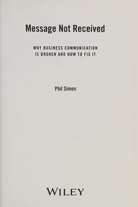 Message not received