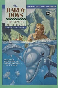 Capa de The Treasure at Dolphin Bay por Franklin W. Dixon